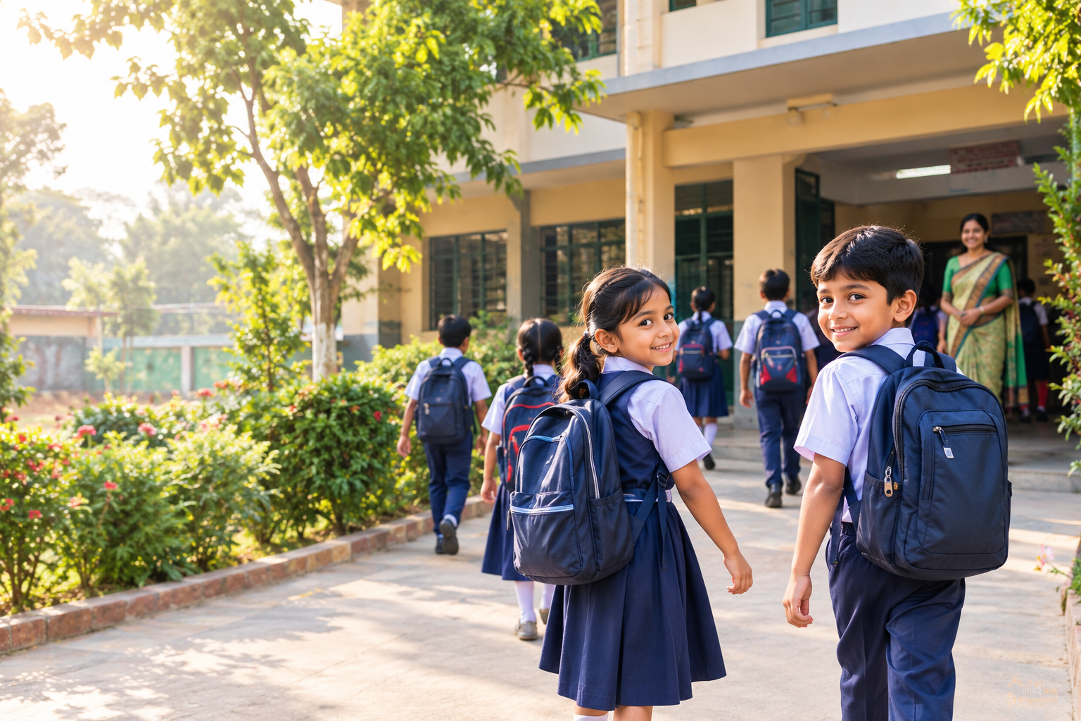 Bhai bon model school banner 2